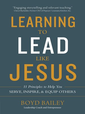 cover image of Learning to Lead Like Jesus